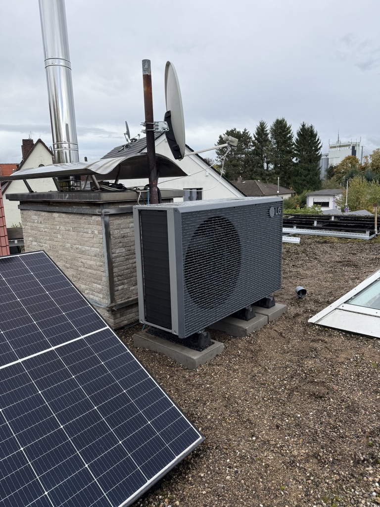 Wärmepumpe + 10 kWp PV + EcoFlow-Batterie